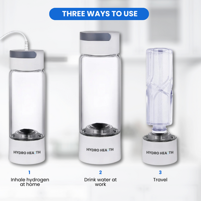 Hydrogen Water Bottle 2.0 - Upgraded