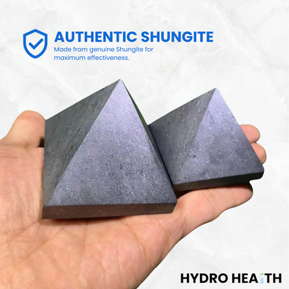 Authentic Shungite Pyramid Stone - Ultra EMF Blocking